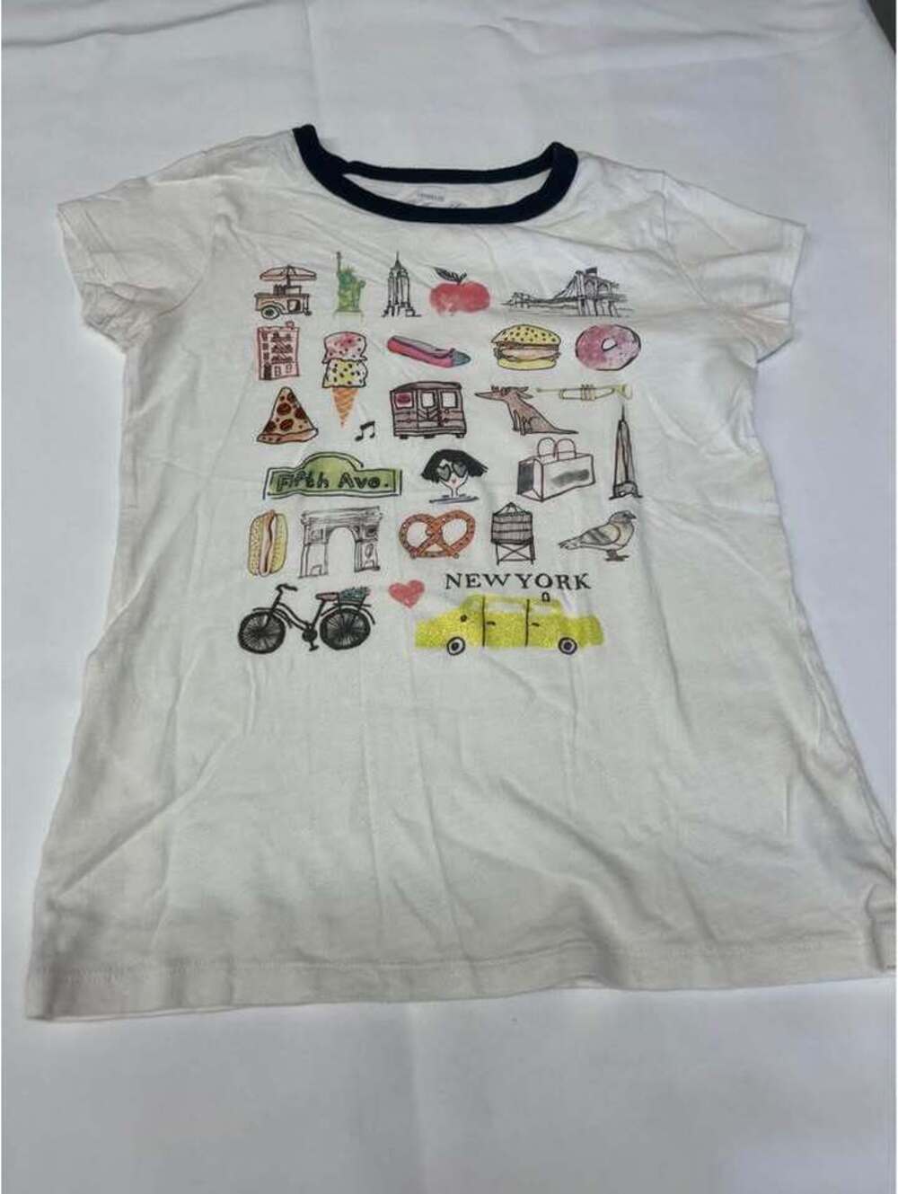 J.Crew Crewcuts Girls Size 12 NYC New York Graphic T-Shirt